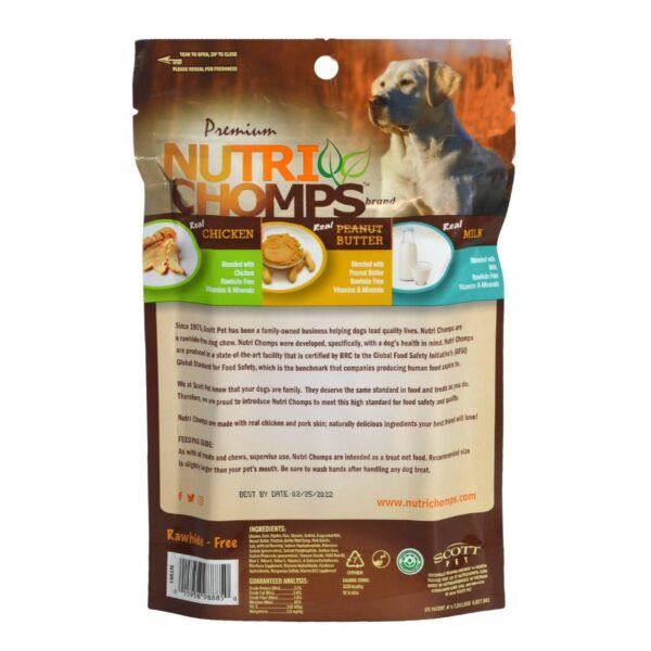 Nutri Chomps Assorted Flavor Mini Twist Dog Treats - 15ct