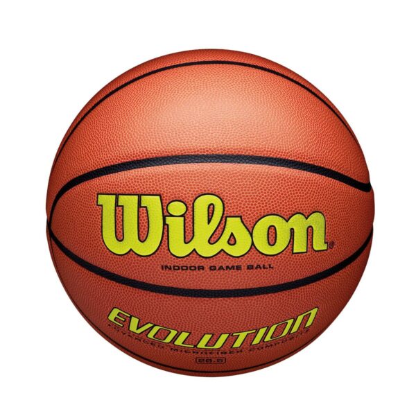 Wilson 28.5'' Evolution Game Basketball – Optic Yellow