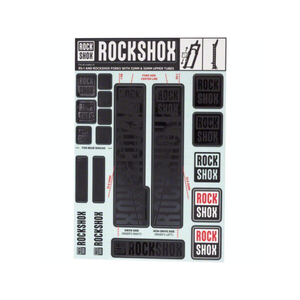RockShox Decal Kit Sticker/Decal