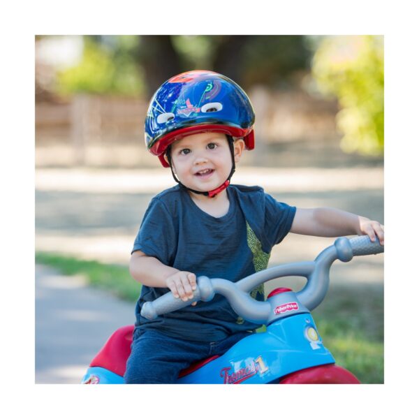 Disney Pixar's Cars Toddler Bike Helmet - Blue/Red