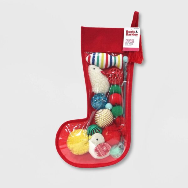 Cat Toy Gift Set - Red - 10pk - Boots & Barkley™
