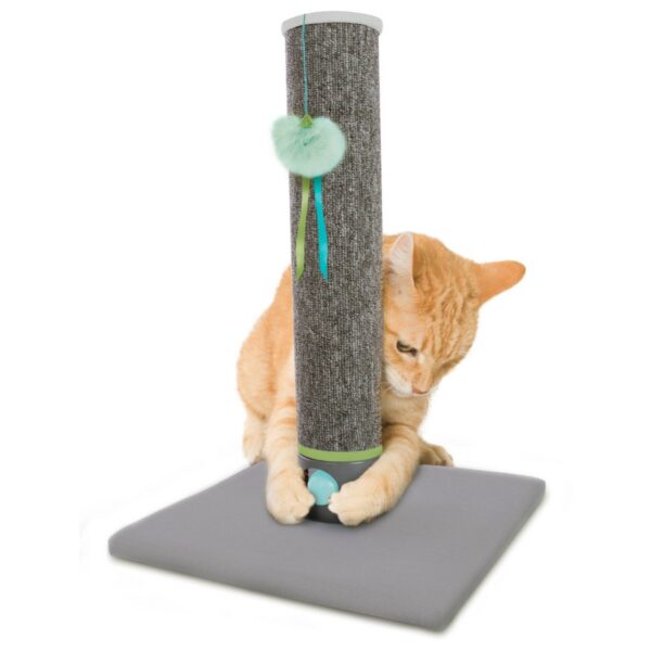 SmartyKat Playful Post Ball Track & Carpet Cat Scratching Post