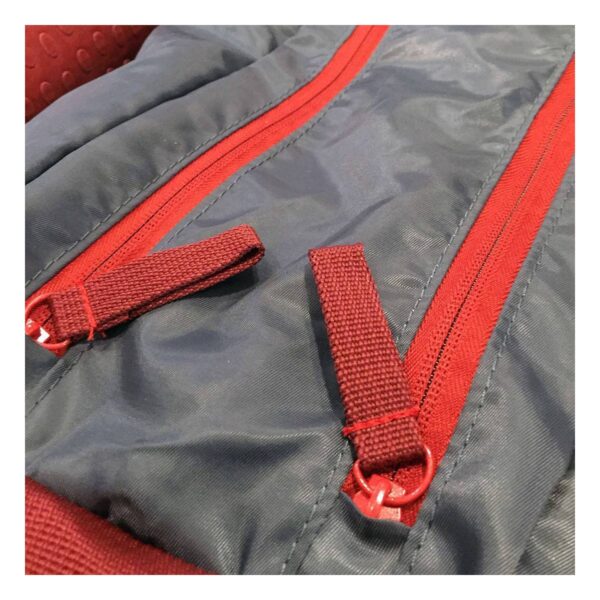Lifeline YOGA Traveler Bag- Gray/Red