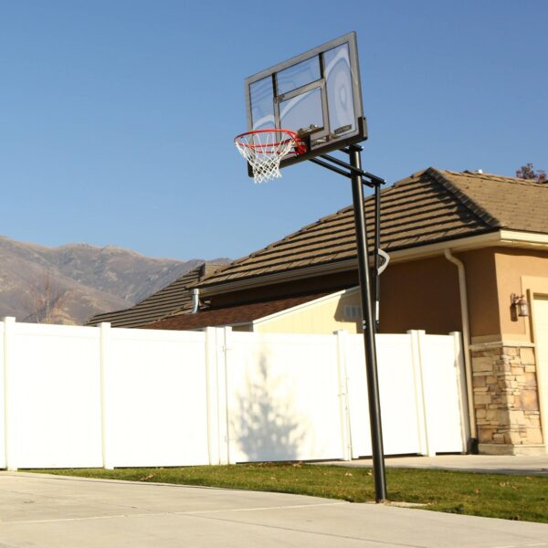 Lifetime 52" Adjustable In-Ground Basketball Hoop