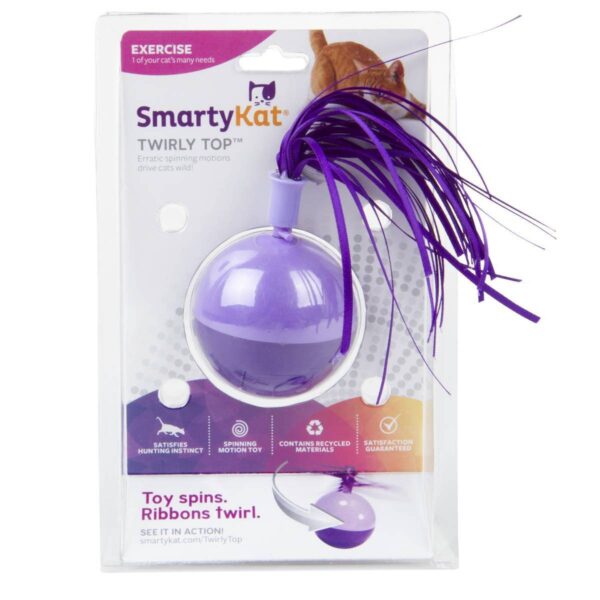 SmartyKat Twirly Top Electronic Motion Cat Toy
