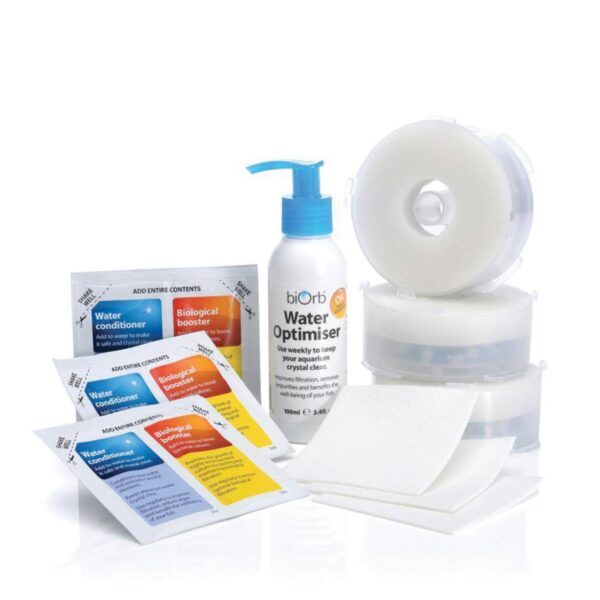 biOrb Service Kit 3 Plus Water Optimiser Aquarium Water Conditioner - White