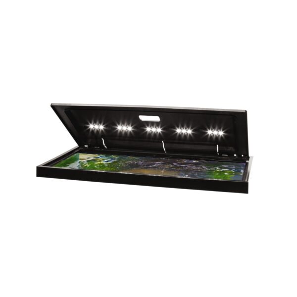 Tetra LED Hood 24 Inches By 12 Inches, Low-Profile Aquarium Hood With Hidden Lighting