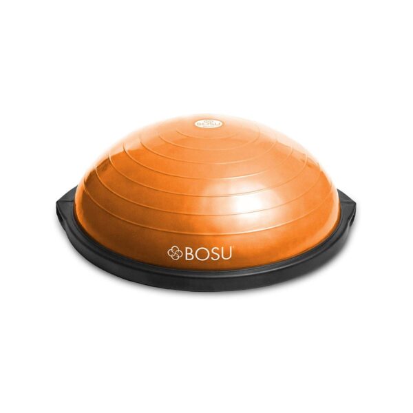 Bosu 72-10850 Home Gym Equipment The Original Balance Trainer 65 cm Diameter, Orange and Black