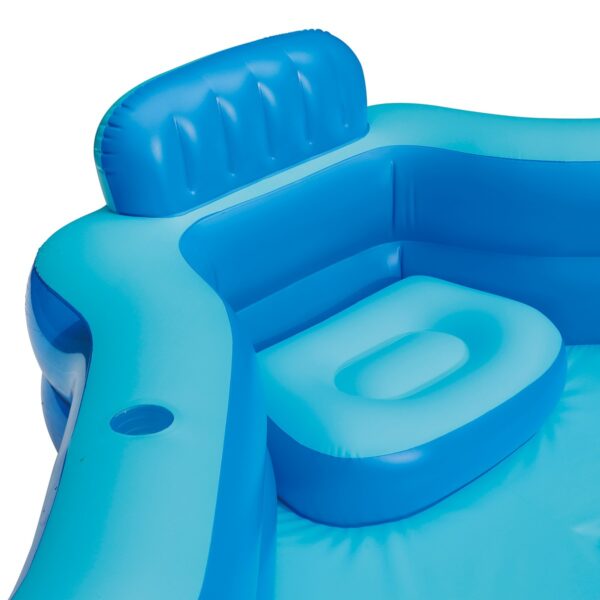 Summer Waves KB0706000 8.75ft x 26in Inflatable 4 Person Deluxe Swimming Pool