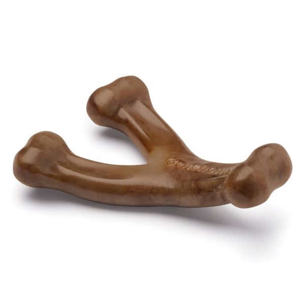 Benebone Wishbone Bacon Dog Toy - S