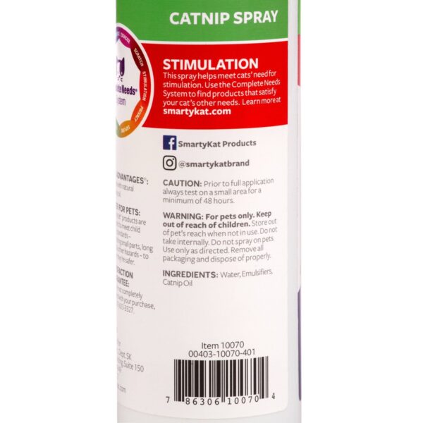 SmartyKat Catnip Mist Cat Attractant Spray Cat Treats - 7oz
