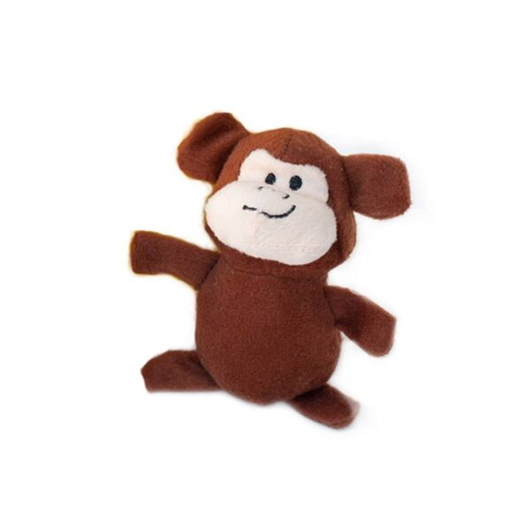 ZippyPaws Burrow Monkey and Banana Dog Toy