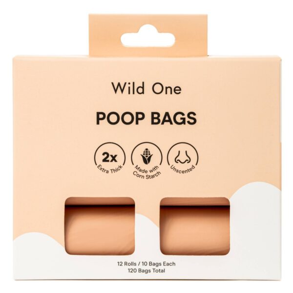 Wild One Dog Poop Bags - 12ct