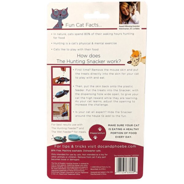 Ethical Pet Doc. & Phoebe Cat Treat Toy The Hunting Snack 1ct