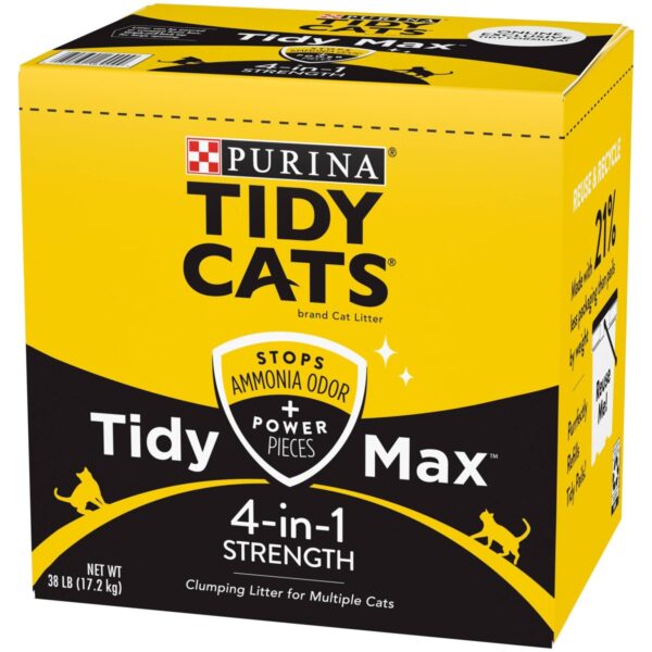 Tidy Cats Max 4-in-1 Strength Clumping - 38lb