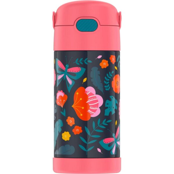 Thermos 12oz FUNtainer Water Bottle with Bail Handle - Jungle Floral