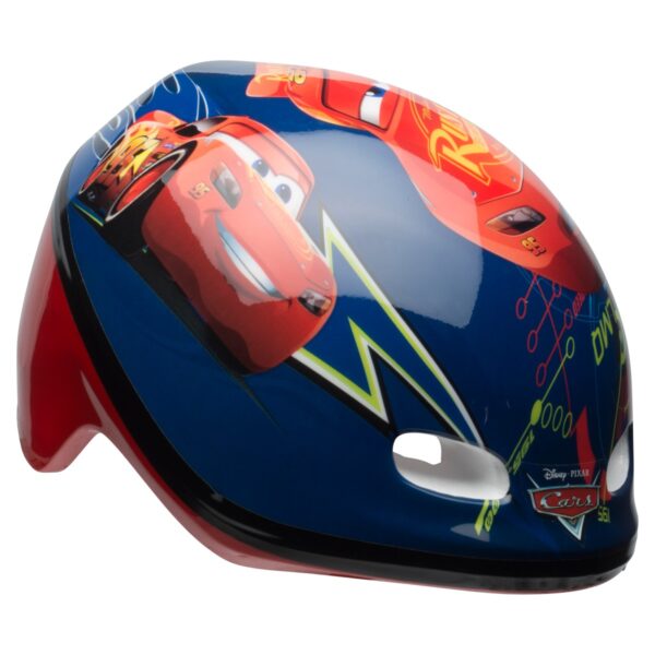 Disney Pixar's Cars Toddler Bike Helmet - Blue/Red