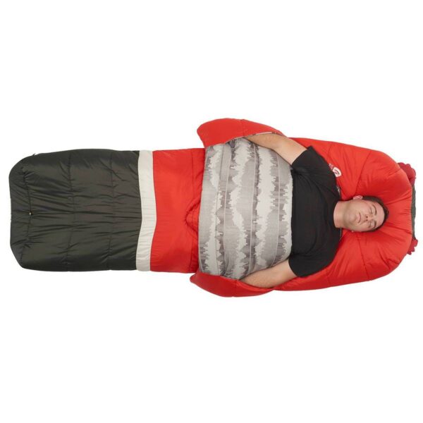 Sierra Designs Frontcountry 20 Degree Regular Sleeping Bag - Red