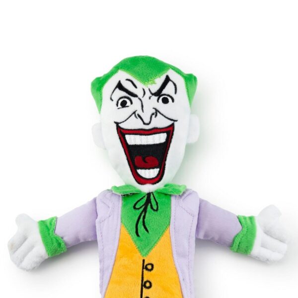 Crowded Coop, LLC DC Comics The Joker 13 Inch Plush Squeaker Dog Chew Toy