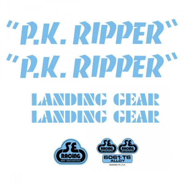 Se Bikes PK Ripper Decal Set Sticker/Decal