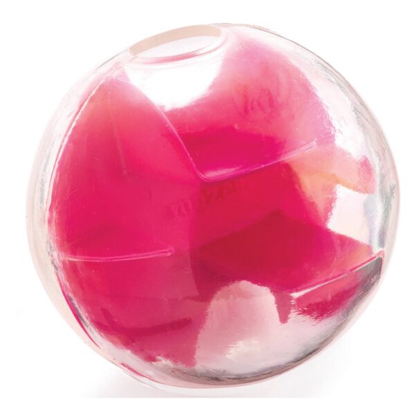 Planet Dog Orbee-Tuff Mazee Interactive Puzzle Ball Dog Toy - Pink