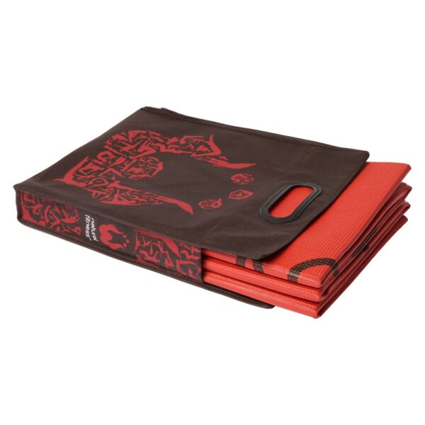 Natural Fitness Lifeline Folding Yoga Mat - Red (4mm)