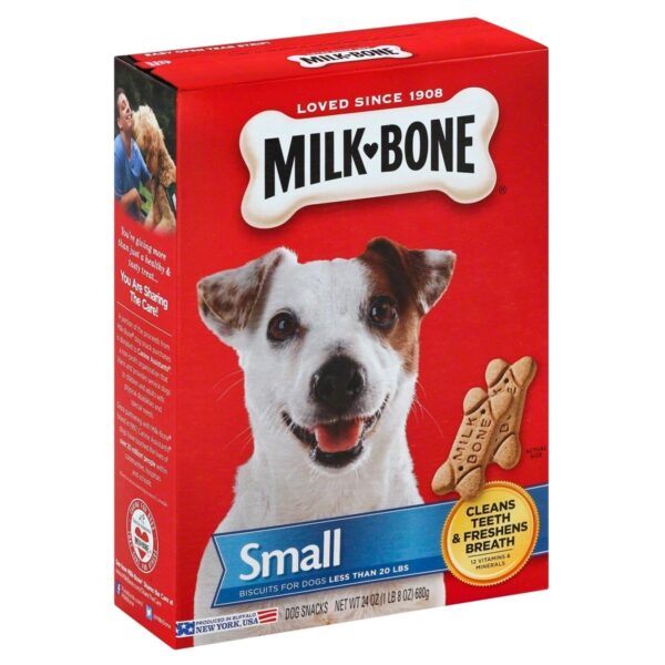 MilkBone Original Dog Biscuits Dog Treats - Small -24oz