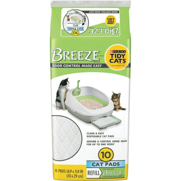 Purina Tidy Cats Cat Pads BREEZE Refill Pack - 10ct