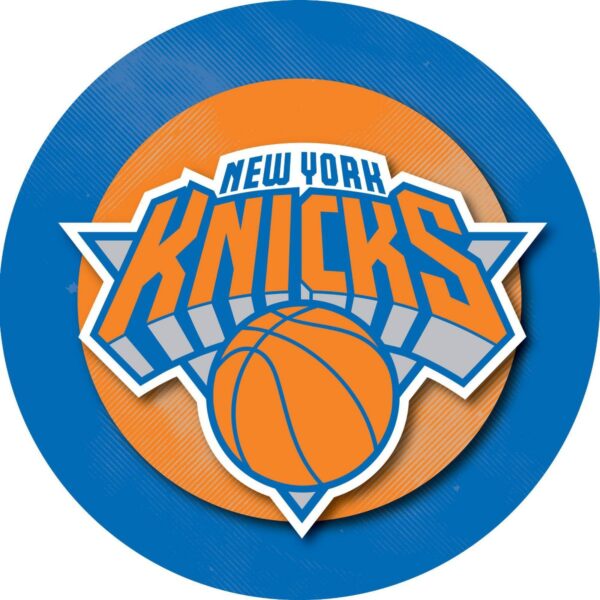 NBA New York Knicks Billiard Cue Rack with Mirror