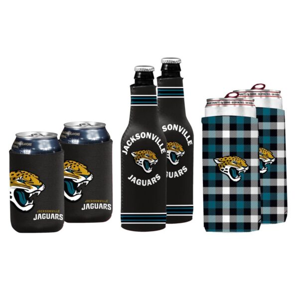 NFL Jacksonville Jaguars Coozie Variety Pack - 8qt