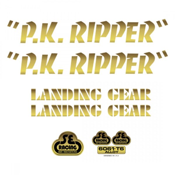 Se Bikes PK Ripper Decal Set Sticker/Decal
