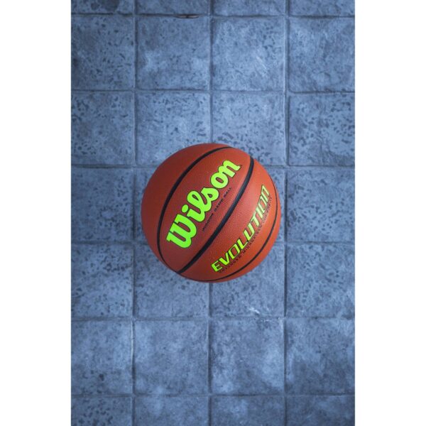 Wilson 29.5'' Evolution Game Basketball – Optic Yellow