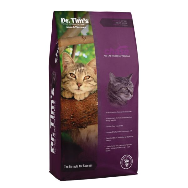Dr. Tim's Pet Food Chase with Chicken Adult Premium Dry Cat Food - 5.15lbs