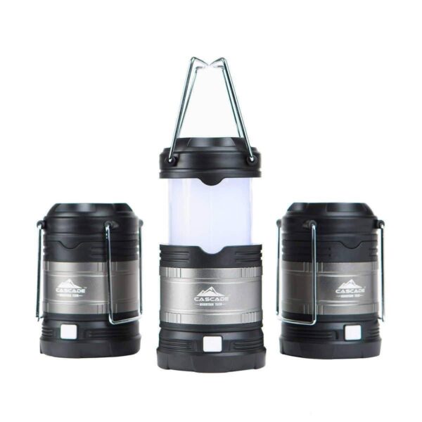 Cascade Mountain Tech Pop up LED Lantern -3 PACK