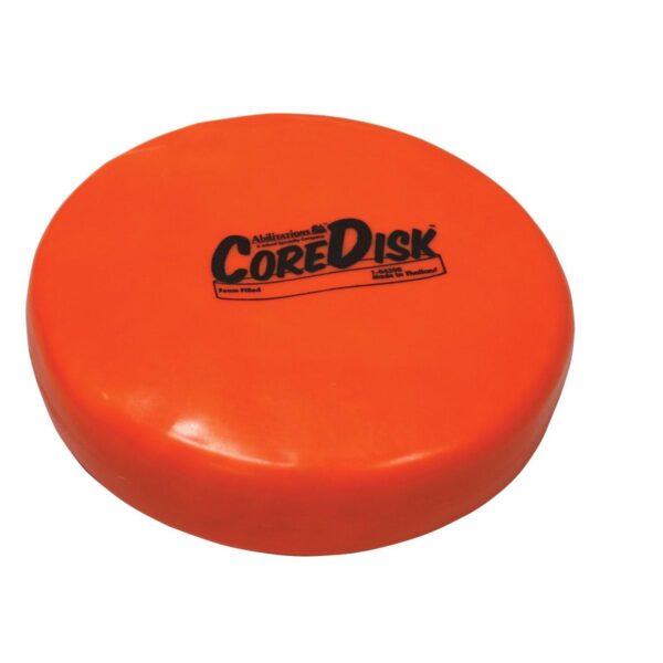 Abilitations Inflatable CoreDisk Seat Cushion, 12 Inches, Orange