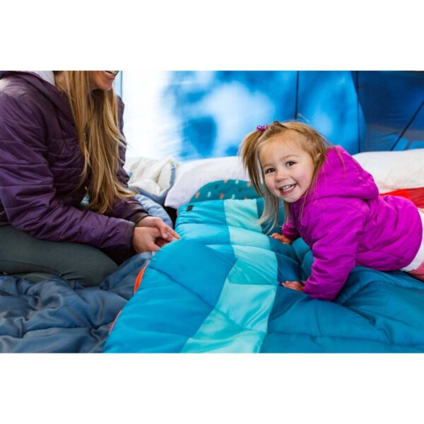 Sierra Designs Sundance 40 Degree Fahrenheit Youth Sleeping Bag - Blue