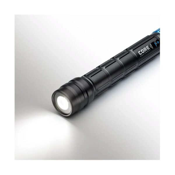 CORE 1500 Lumen CREE LED Rechargeable Camping Emergency Flashlight and 2 Lithium-Ion Batteries