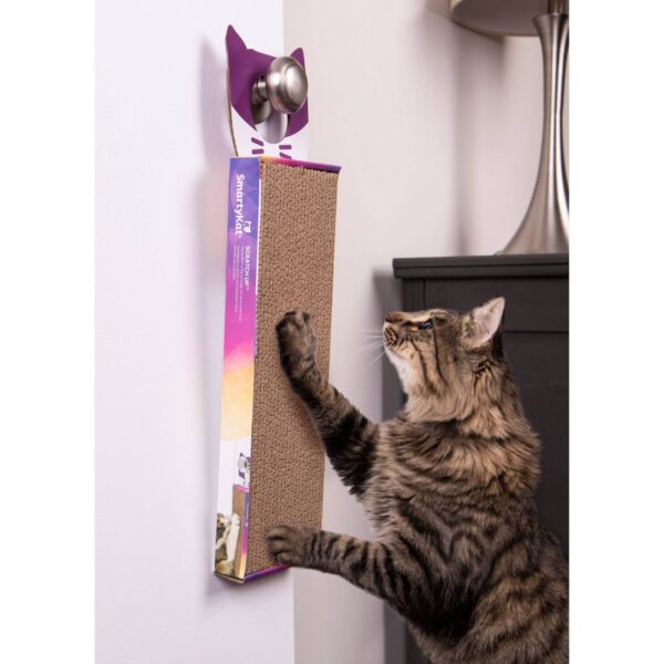 SmartyKat Scratch Up Hanging Single Corrugate Cat Scratcher - 4pk