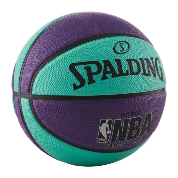 Spalding Varsity 28.5" Basketball - Purple/Teal