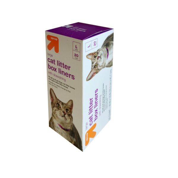 Cat Litter Box Drawstring Liners - Large - up & up™