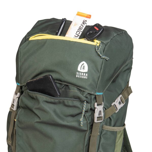 Sierra Designs 21.26" Mount Sanitas 40L Backpack - Green