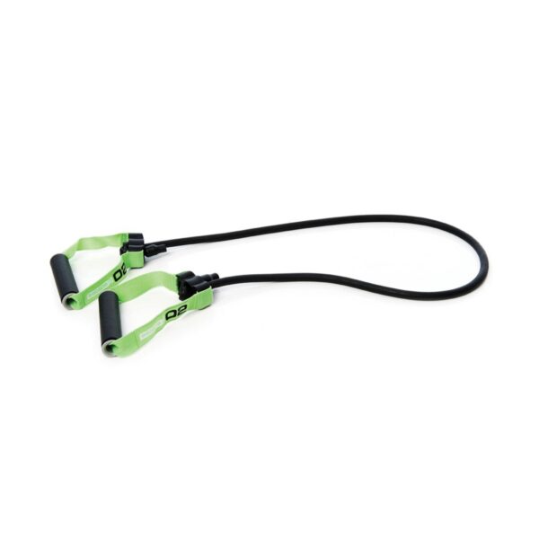 Escape Fitness Lightweight Multi Function Elastic Power 02 Tubes for Conditioning, Flexibility, and Cardio, Green