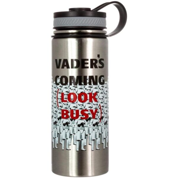 Seven20 Star Wars Stormtroopers Vader Coming Look Busy 18oz Canteen