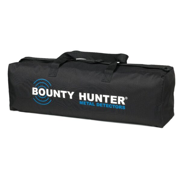 Bounty Hunter Quick Silver with Pinpointer and Carry Bag - Black