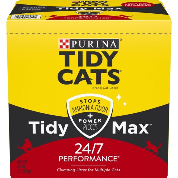 Tidy Cats Max 24/7 Performance Clumping - 38lb
