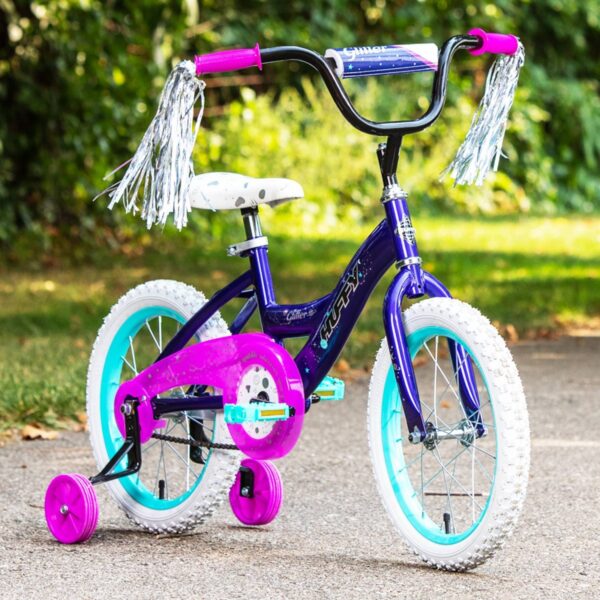 Huffy 16" Glitter Kids' Bike - Dark Purple