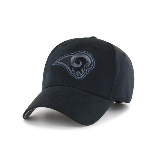 NFL Los Angeles Rams Classic Black Adjustable Cap/Hat by Fan Favorite
