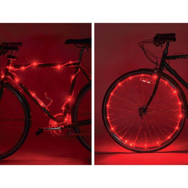 Bike Party Rope LED Light - Red
