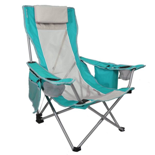 Kijaro Coast Beach Sling Chair with Cooler - Ionian Turquoise