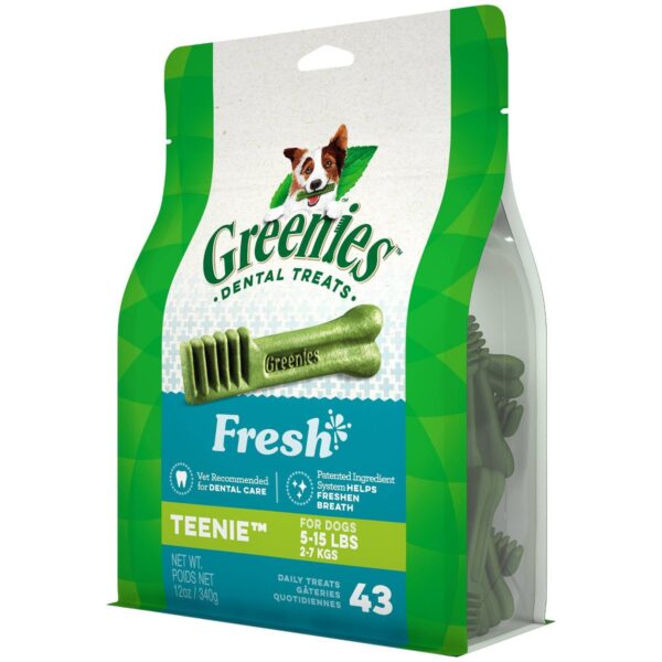 Greenies Fresh Teenie Dental Dog Treats - 12oz